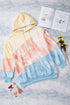 'Zella' Oversized Multi Colour Hoodie - Celes Fashion